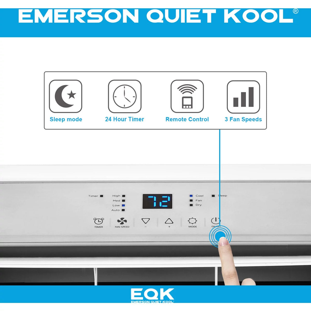 10,000 BTU Portable Air Conditioner with Heater O12322