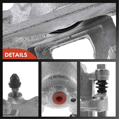 Disc Brake Caliper Assembly with Bracket Rear Right Passenger Side E38204