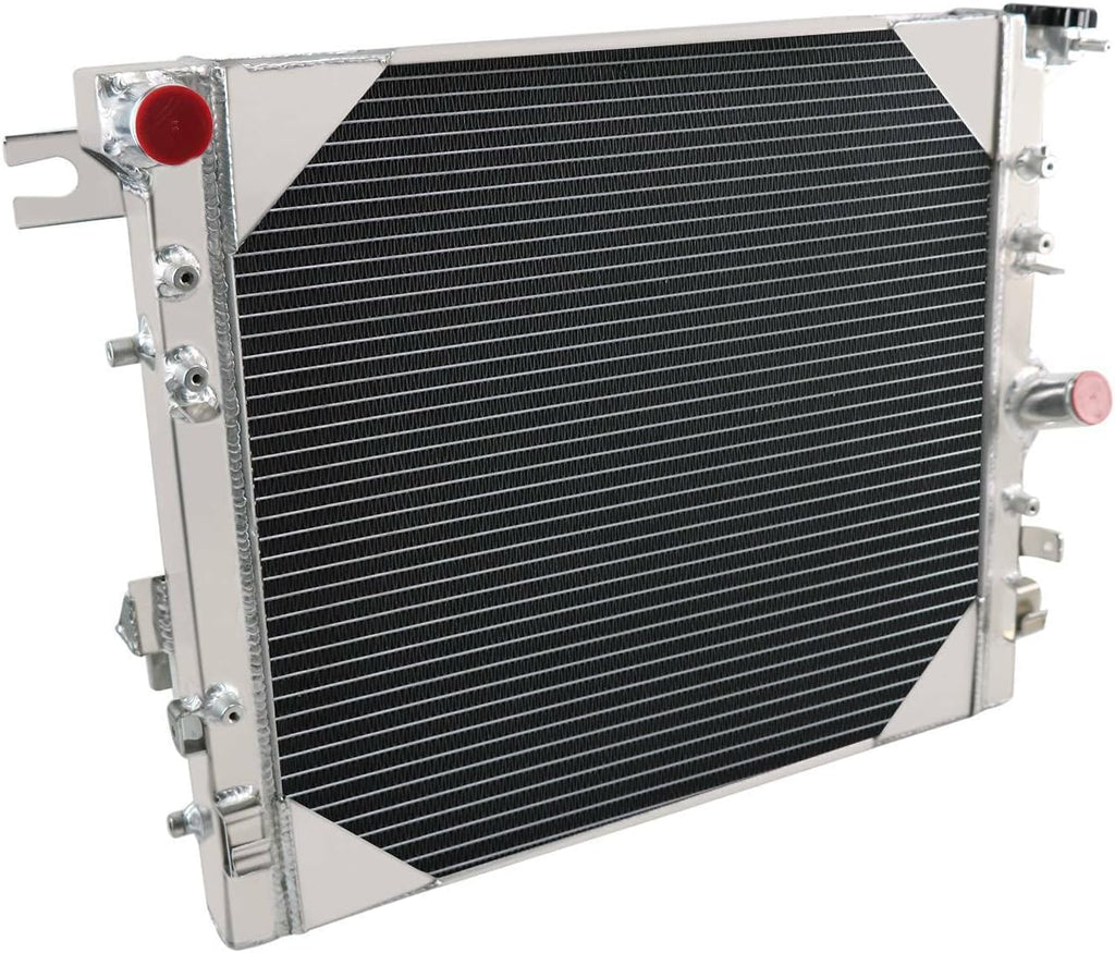 Aluminum Radiator with Shroud Fan and Relay for Jeep Wrangler JK 3.6L 3.8L W756478