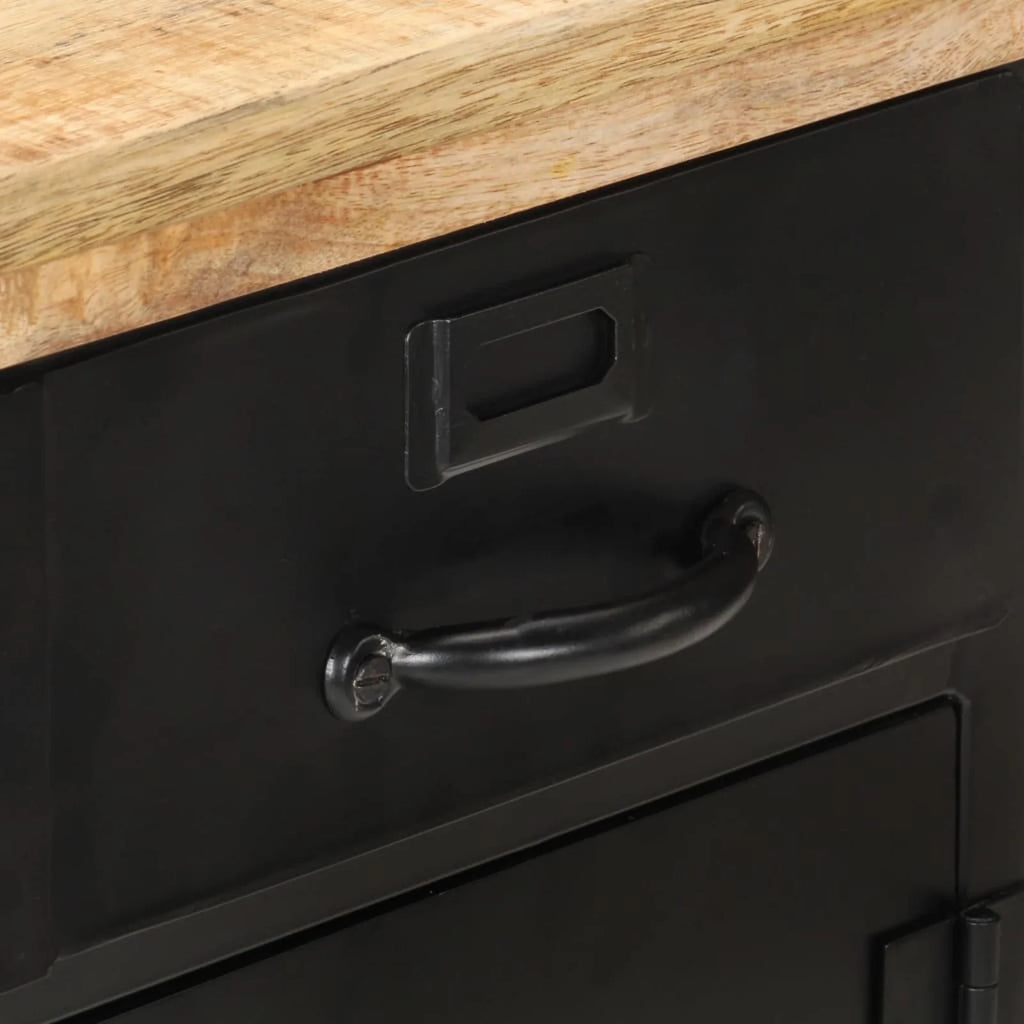 Rough Mango Wood 2 Drawer 2 Door Sideboard F779241