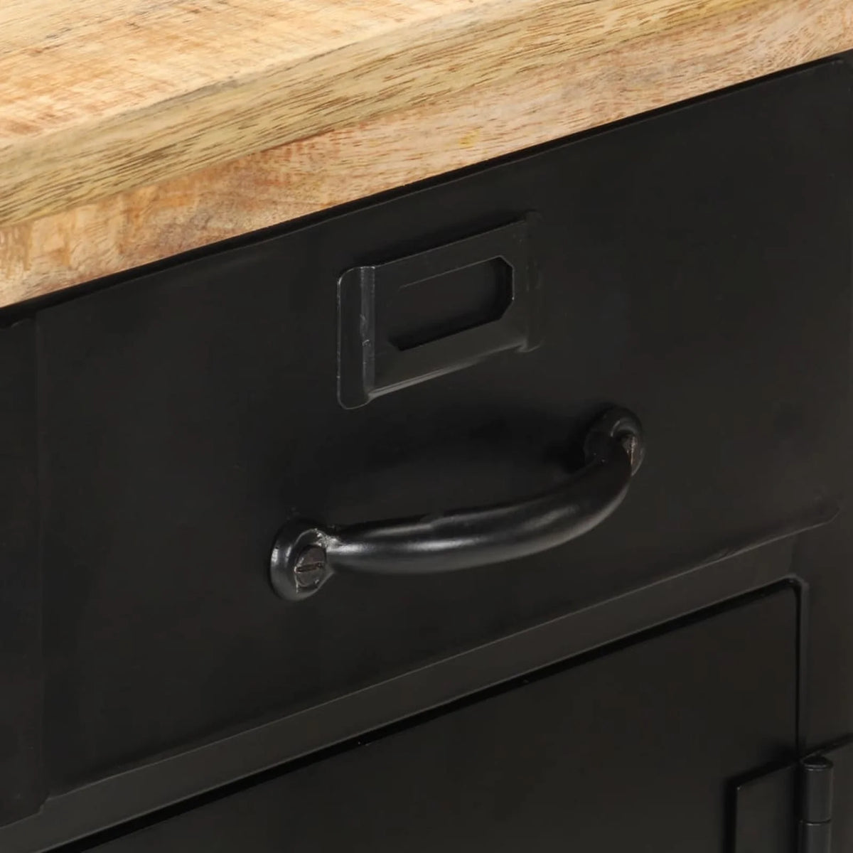 Rough Mango Wood 2 Drawer 2 Door Sideboard F779241