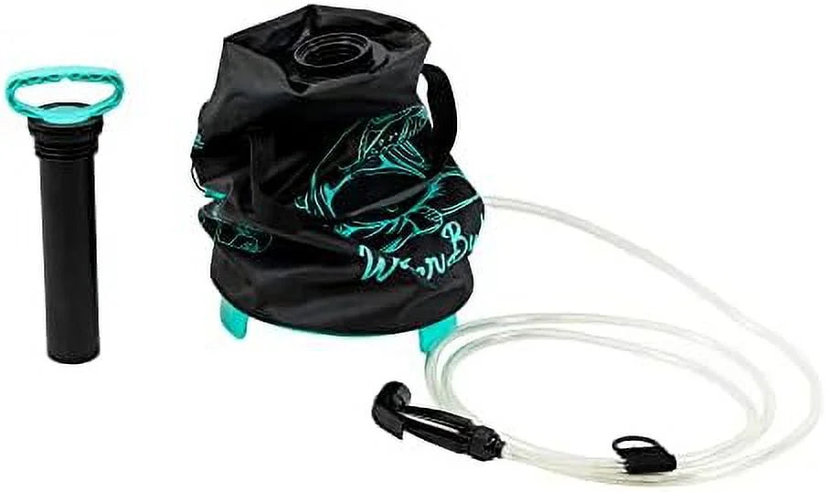 Portable Shower with Travel Case, Shower Head and 7Ft Hose, Holds 2.5 Gallons J189005