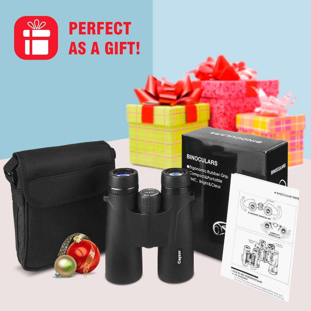 12x42 HD Professional Binoculars with Strap and Carrying Bag D87719