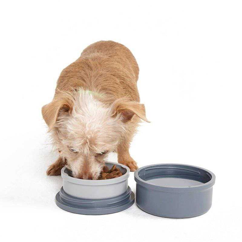 Portable 2pc Dog Bowl Set O4827