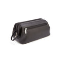 Black Leather Toiletry Bag E98321