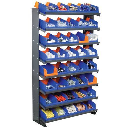 12x22 D Bin Pick Rack Unit N946