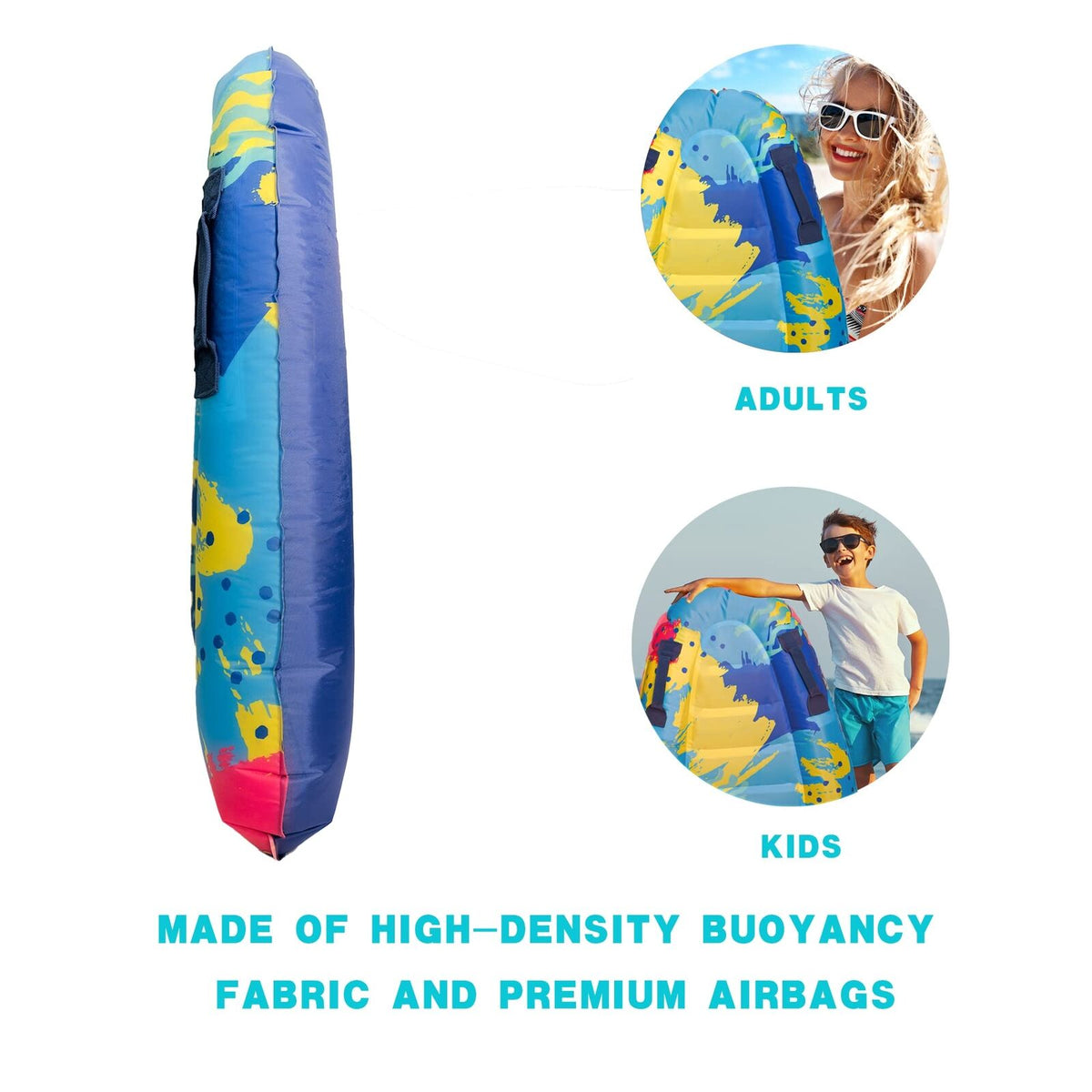 Inflatable Surfboard Water Sports Floating Bed Lightweight L163