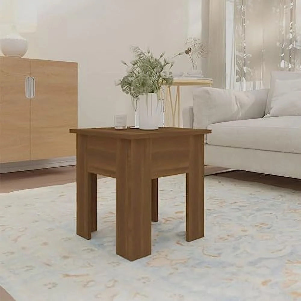 Sonoma Oak Engineered Wood Table 15.7"x15.7"x16.5" W272
