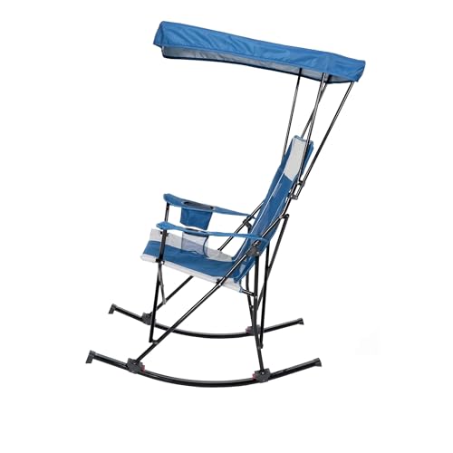 Camping Rocking Chair with Canopy F61465