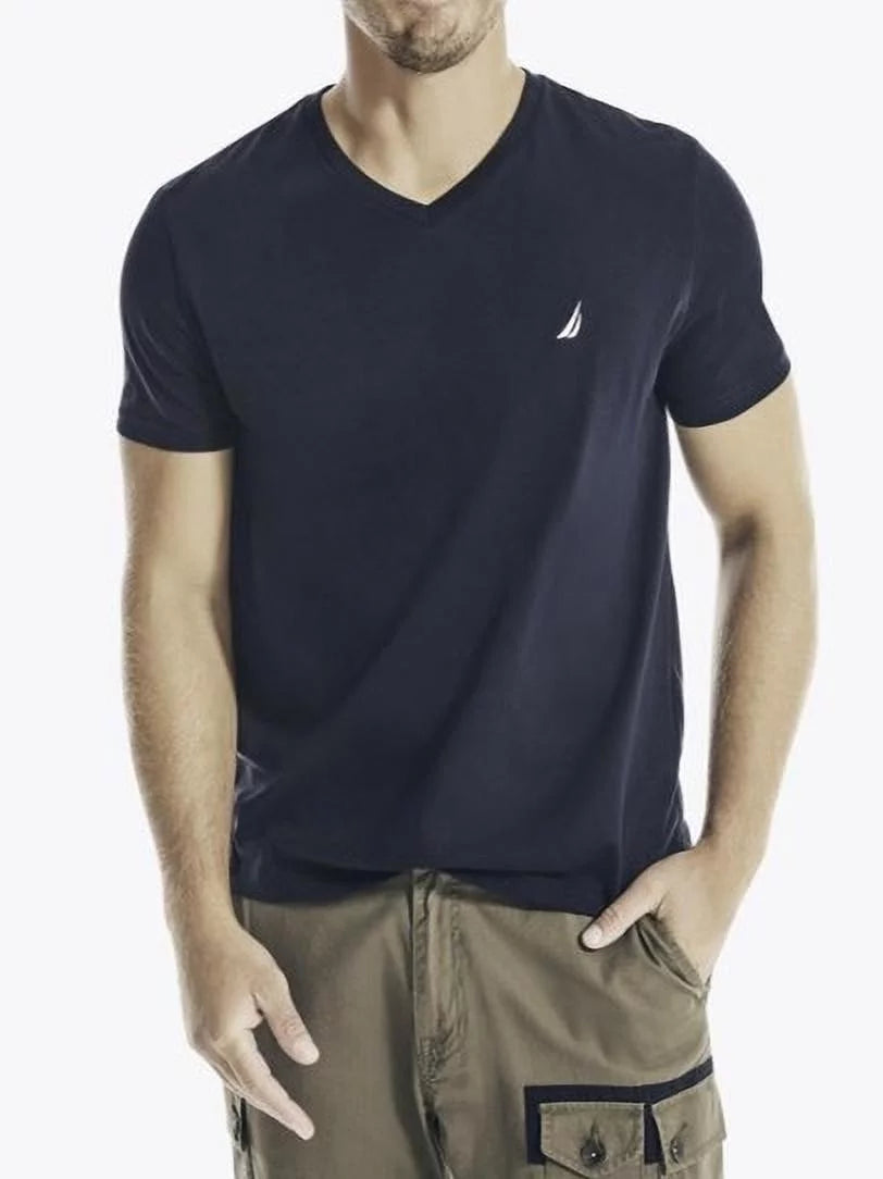 Solid V-Neck T-Shirt M50569