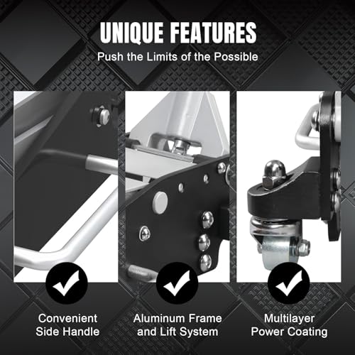 1.5 Ton Low Profile Aluminum Steel Racing Floor Jack A40341