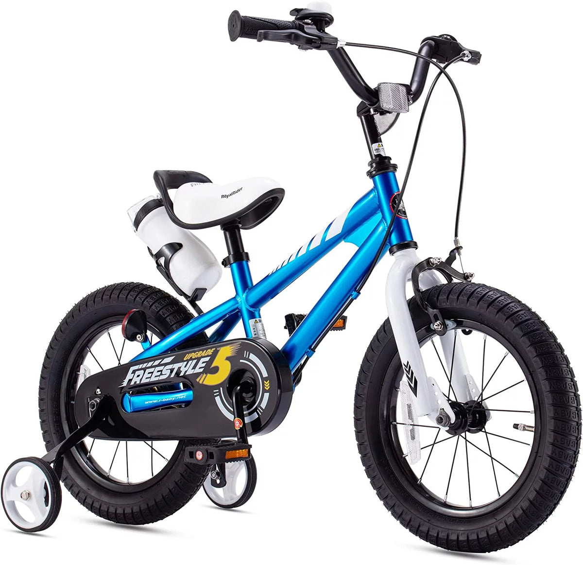 12 inch Blue Kid's Bike with Two Hand Brakes T9291