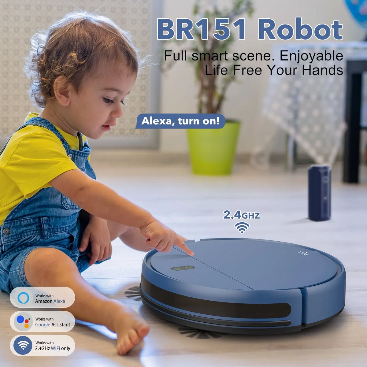 Robot Vacuum and Mop Combo Y680638
