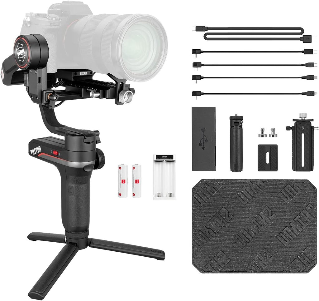 Professional 3-Axis Gimbal Stabilizer with Carrying Case Y931
