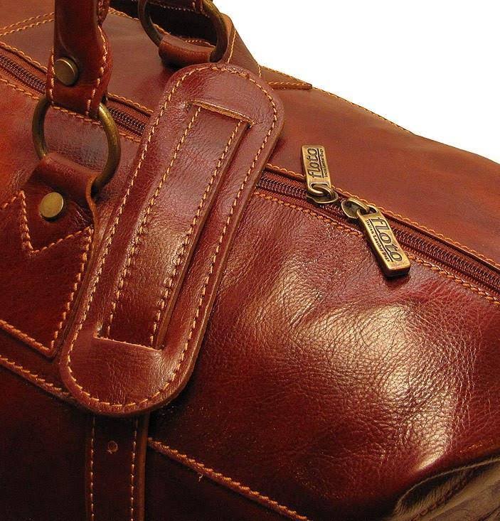 Vecchio Brown Duffle Bag Z256