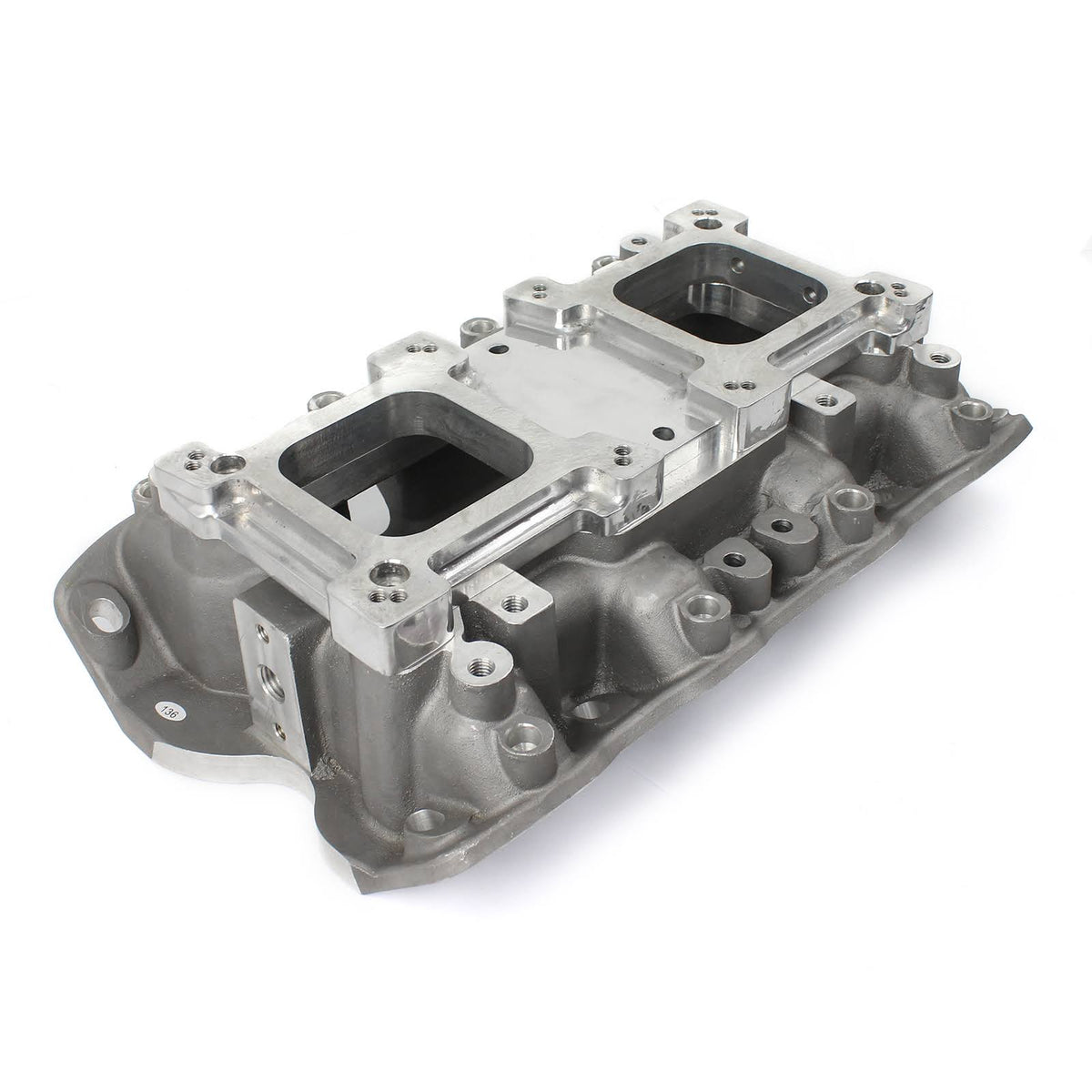Open Intake Manifold with Dual Carb Adapter C898