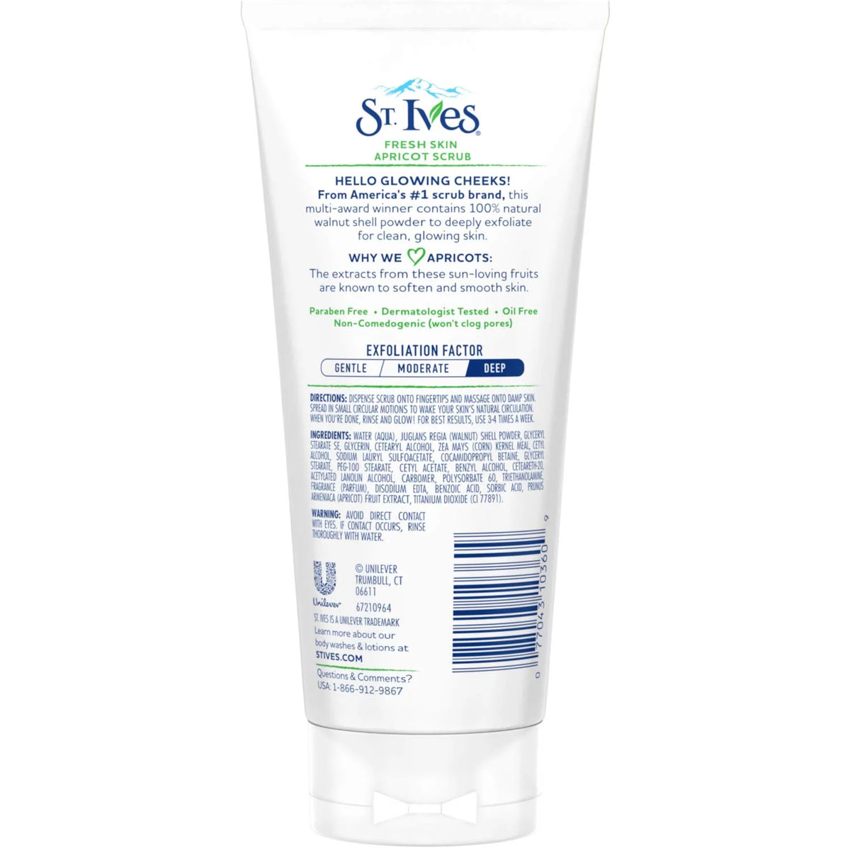 Green Tea Facial Scrub 6 Oz 8 Pack S496