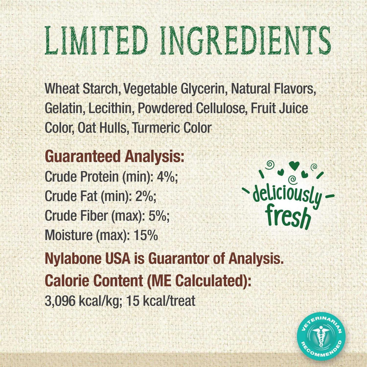 Natural Dental Chews Q17008