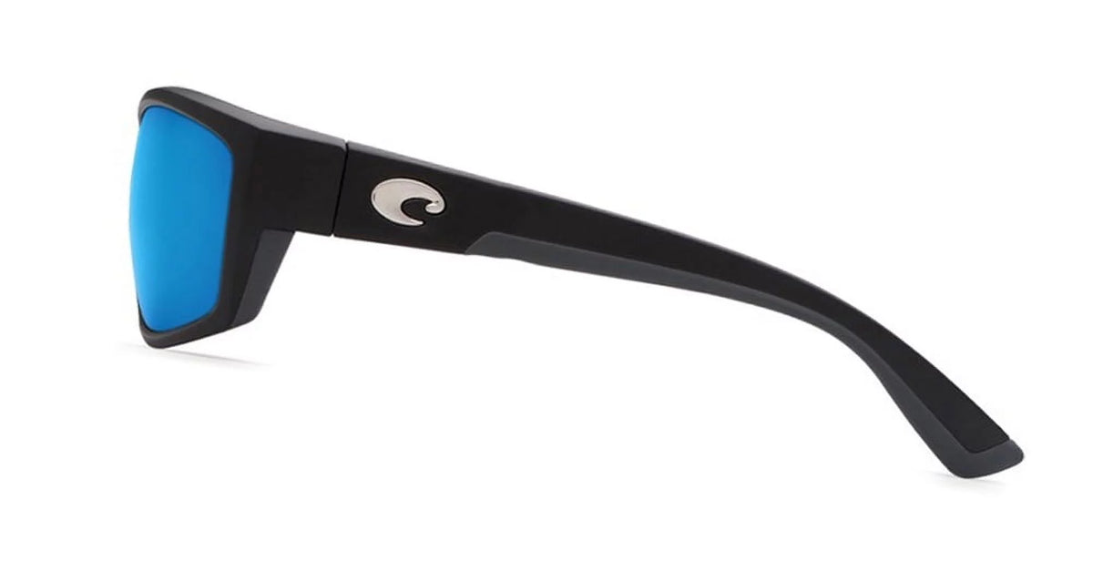 Matte Black Blue Sunglasses S450