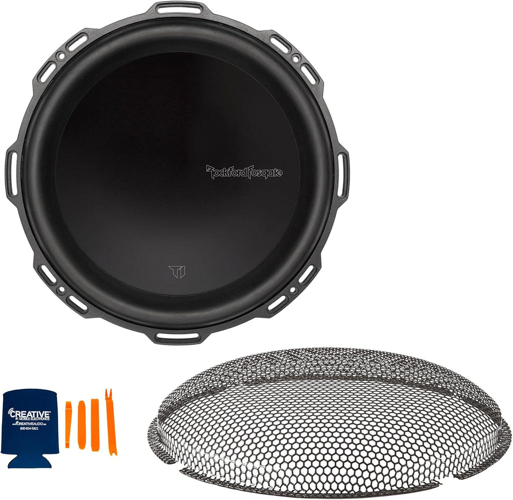 12" Dual 4-Ohm Subwoofer with Stamped Mesh Grille T456