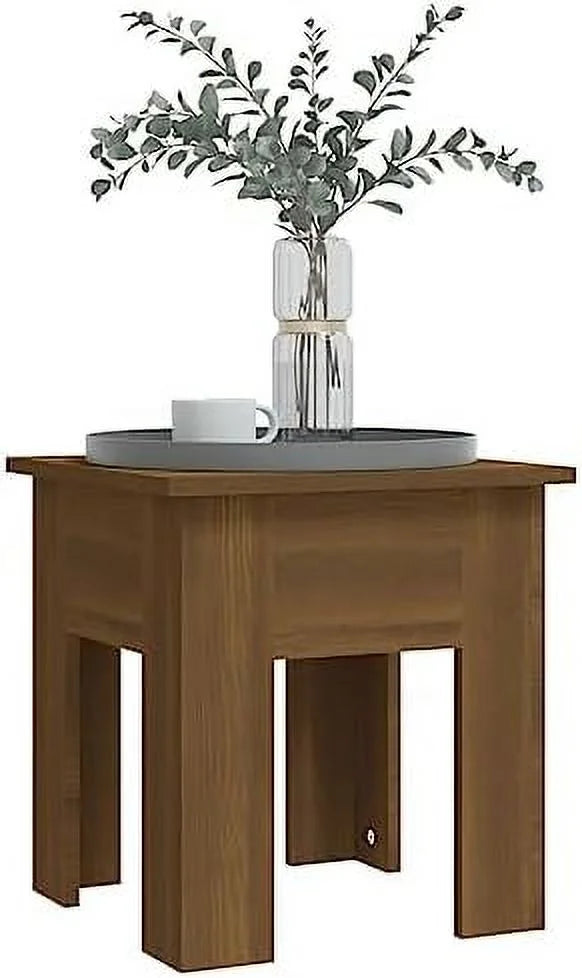 Sonoma Oak Engineered Wood Table 15.7"x15.7"x16.5" W272