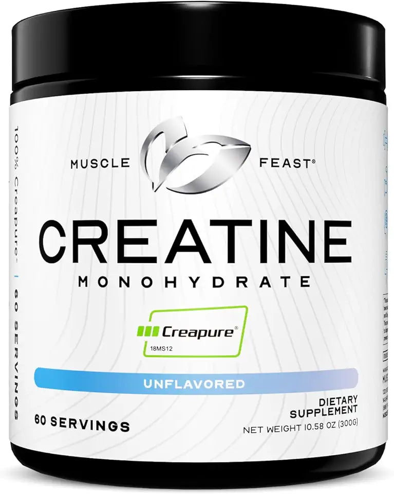 Unflavored Creatine Monohydrate Powder 300g U709