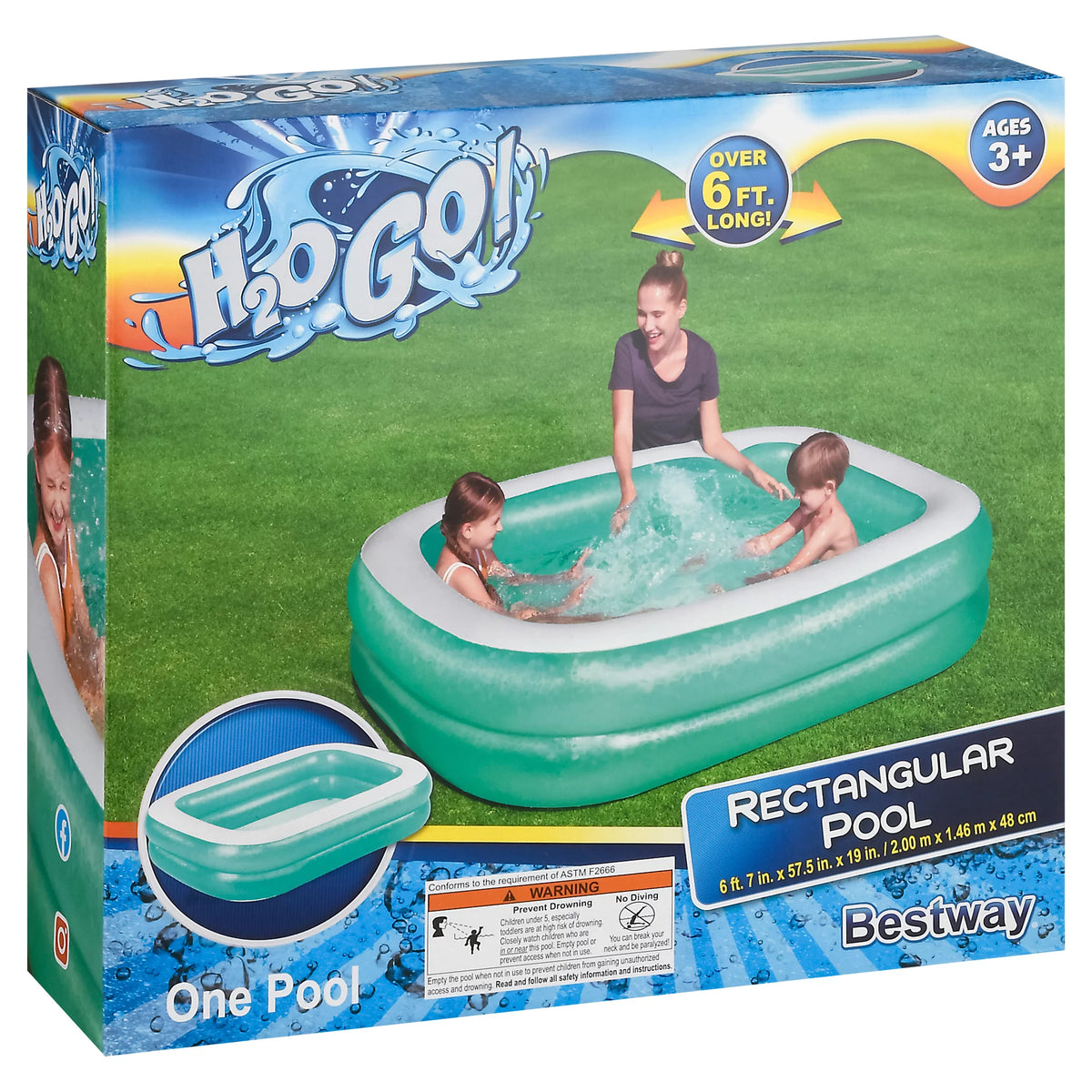 Rectangle Pool 79x59 W856