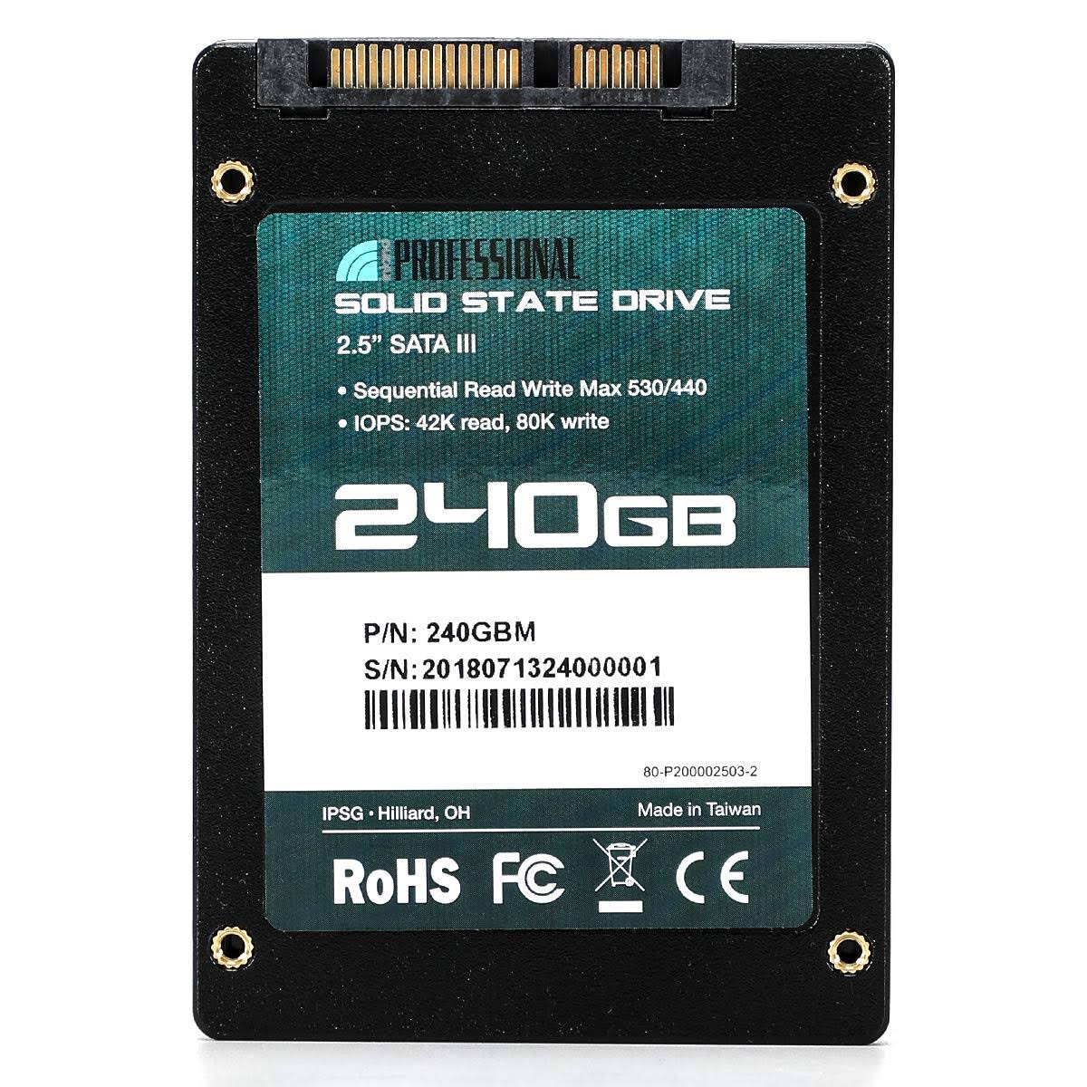240GB SATA III Internal Solid State Drive X642010