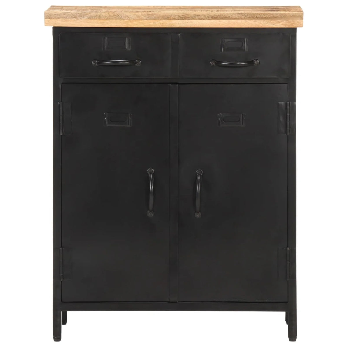 Rough Mango Wood 2 Drawer 2 Door Sideboard F779241