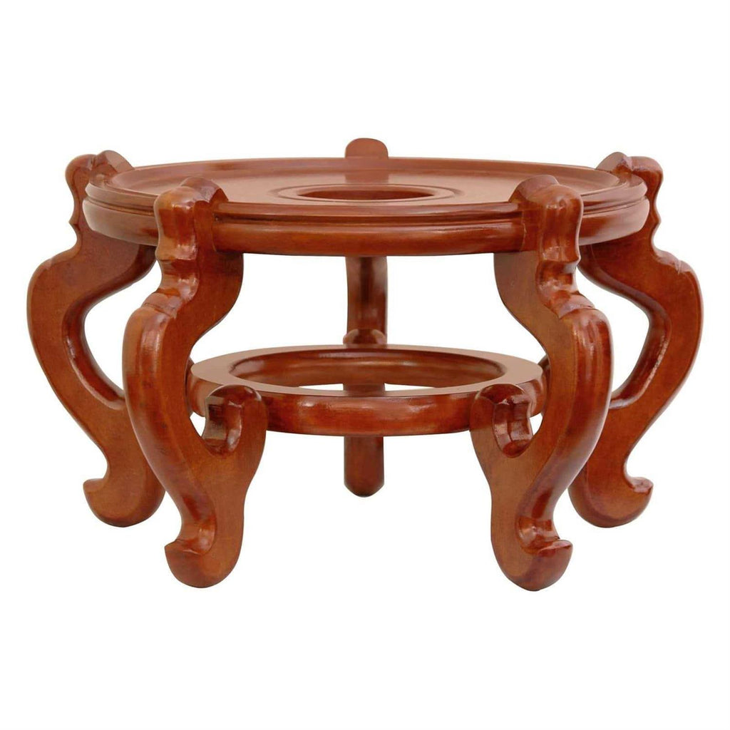 Rosewood Fishbowl Stand H4037