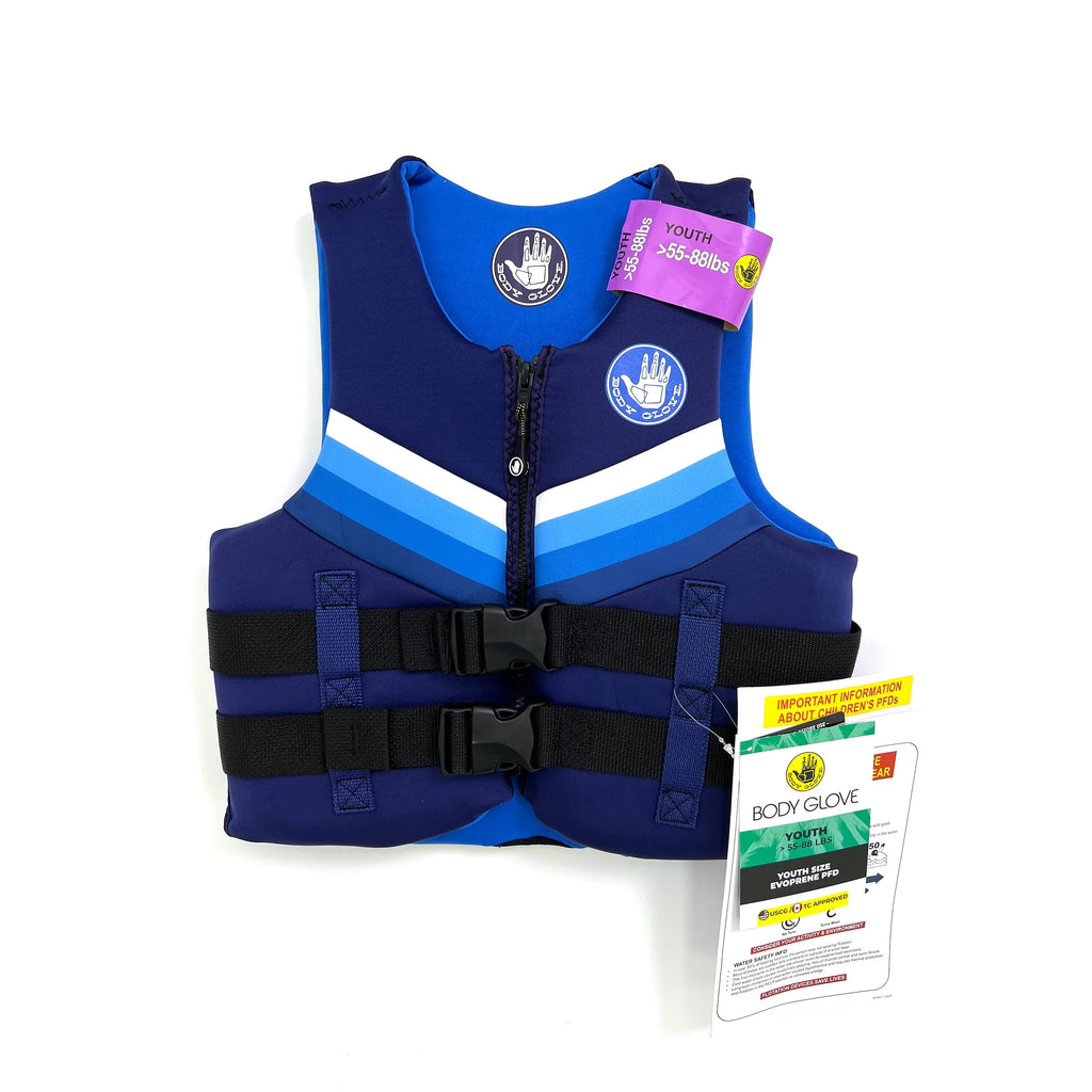 Youth Life Jacket Vest 55-88 lbs. Blue V747